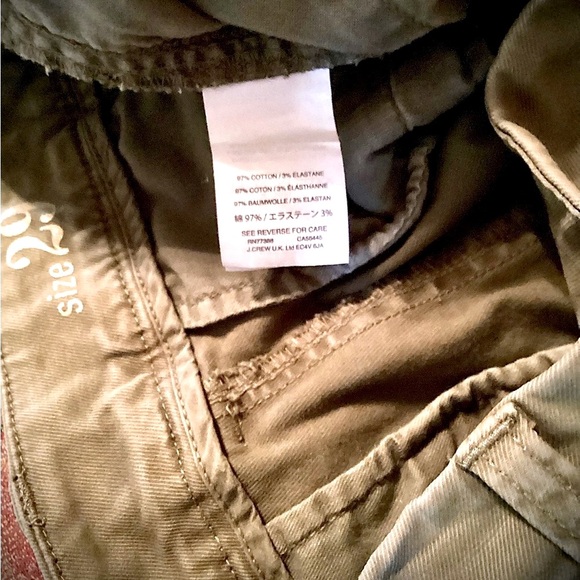 NWT J.CREW Cotton Pants. Sz 29 - Picture 8 of 9